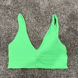 Lululemon Align V-Neck Bra, Size 6, Pistachio